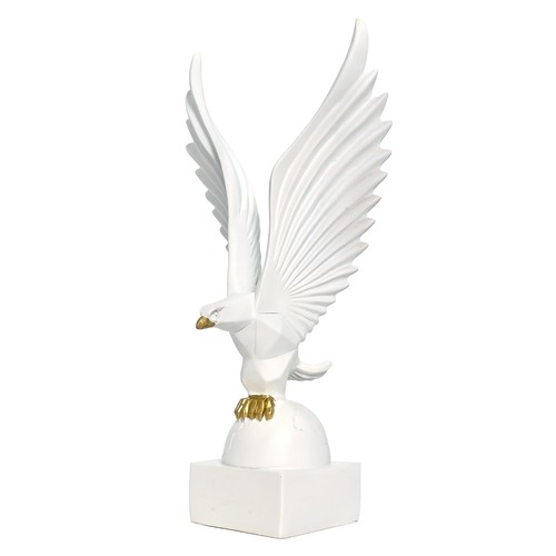 Cortina statua resina - cortina, aquila