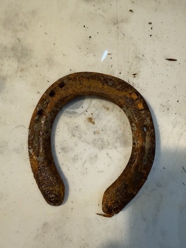 Ferro cavallo antico - ferro, di