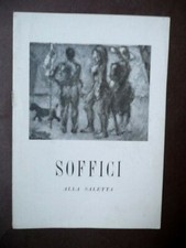 1 Edizione Carlo Carrà Catalogo Soffici Saletta Mo 1953 Testo Inedito