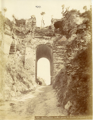 Italia pozzuoli arco felice - italia,, pozzuoli,
