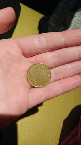 Moneta 200 lire 1979 molto - moneta,