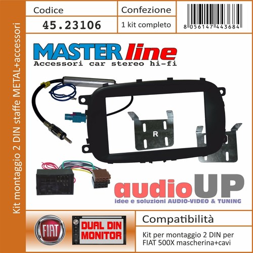 Mascherina autoradio din - mascherina, 2