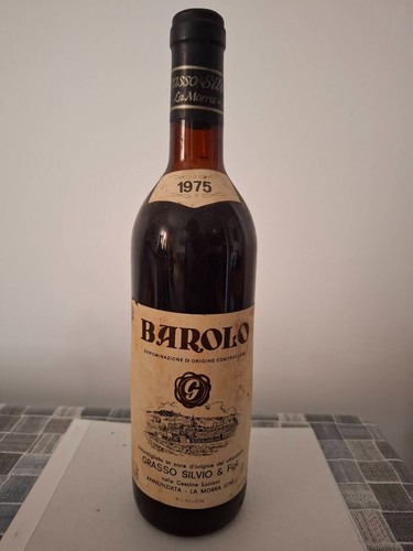 Bottiglia vino barolo anno - vino,