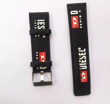 Cinturino orologio nero gomma