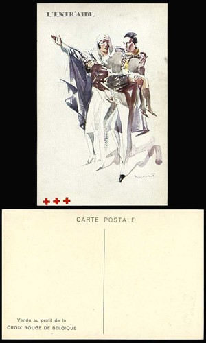 Red cross nurse - nurse, wounded