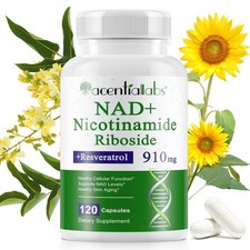 Capsule NAD Liposomiali con Resveratrolo e Quercetina NAD Booster 910 mg Capsule