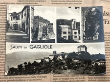 1960 Gagliole Saluti con 5 Vedute, Foto A. Micozzi, Viaggiata Originale
