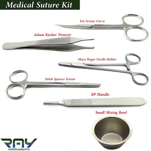 Kit sutura medica pronto - sutura,