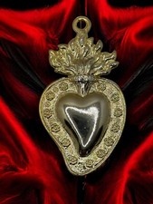 Ex voto sacro cuore bagno oro