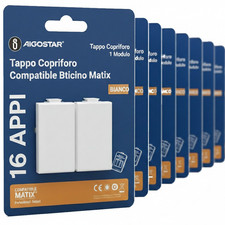 TAPPO COPRIFORO BIANCO