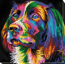 Kit ricamo perline - , cani