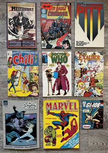 Marvel vintage lotto 9 - vintage, di
