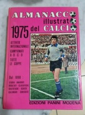 VINTAGE ALMANACCO EDIZIONE PANINI MODENA DEL 1975