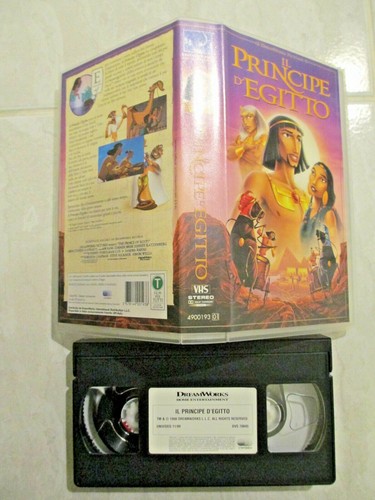 Vhs principe egitto 1999 - vhs,