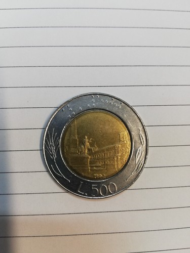 Moneta 500 lire garibaldi - moneta,