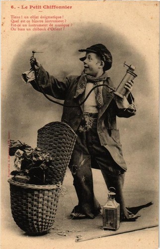 Cpa petit chiffonnier - cpa, chiffonnier.