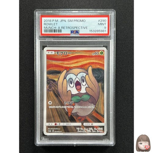 Psa carta pokemon rowlet - [psa,