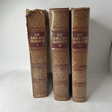 LA SACRA BIBBIA 3 VOLUMI