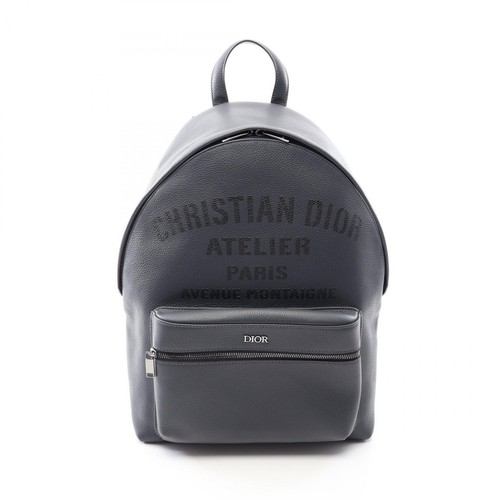 Zaino dior pelle grigio - dior,