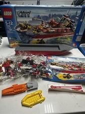 Lego city fire - lego, boat