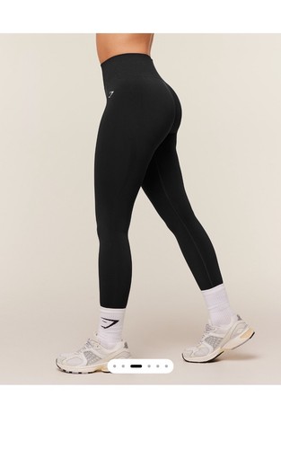 Gymshark leggings donna nero