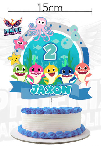 Cake topper squalo piccolo - cake,