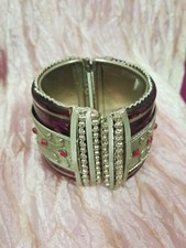 Lotto 3 bracciali etnici vintage anni '80 e '90 bracelet (2) V3 ^