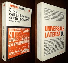 Storia dell'architettura contemporanea, R. De Fusco, 1°Ed. Universale Laterza