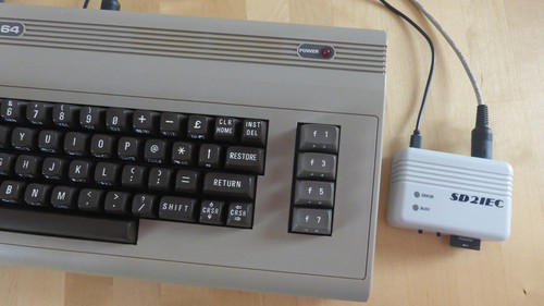 Sd2iec per commodore - sd2iec,