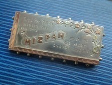 Superbo Spilla Mizpah Sweetheart In Argento E Oro Vittoriana H/M 1898 Chester