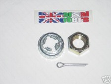 Kit dadi mozzo posteriore Piaggio, Vespa Scooter - Esagono / Liberty / Vespa ET2 ET4