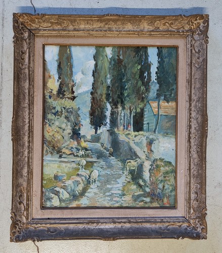 Antico quadro dipinto olio - antico,