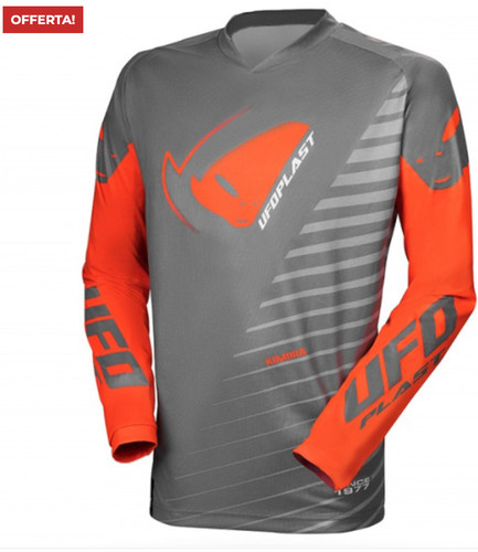 Maglia cross ufo kimura - cross, grigio