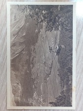 Cartolina Antica Cabinovia Monti Formato Piccolo Bianco E Nero