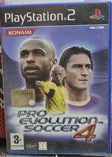 Pes pro evolution soccer 4 ps2 Playstation 2 Funzionante Italiano funzionante