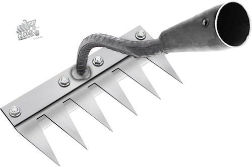 Manual rake tooth - 6, weed