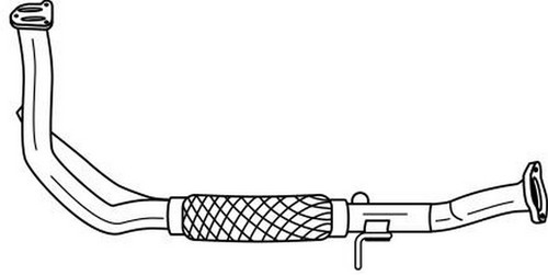 Tubo gas scarico - 63, cv
