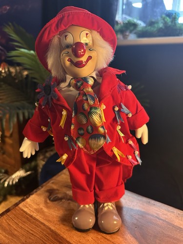 Bambola pagliaccio vintage - , 34