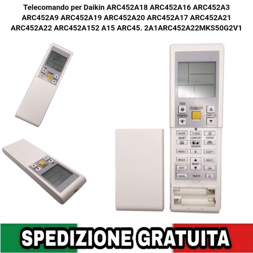 Telecomando per daikin - per,