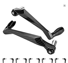 Paramani moto universali in alluminio – Protezione robusta per manubrio 7/8” (22