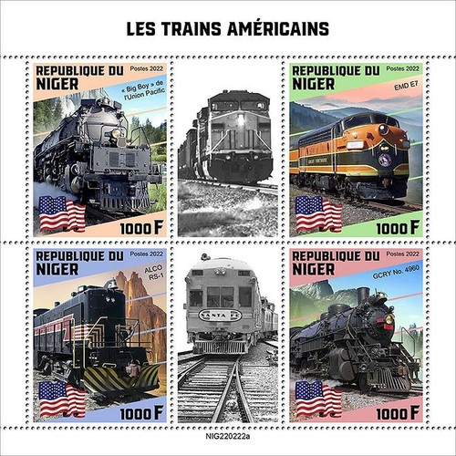 Treni americani america usa - treni,