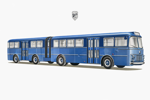 Autobus viberti articolato bus - viberti,