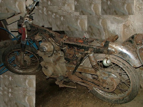 Moto honda 250 - moto, telaio