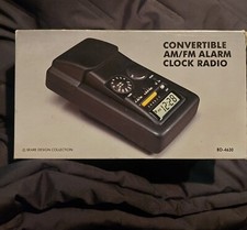 Convertible Alarm Clock Radio