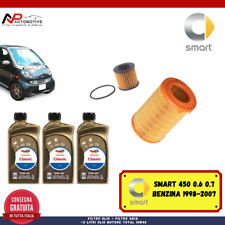 Kit Tagliando per Smart 450 0.6 0.7 600 700 ForTwo Benzina 98-07 + TOTAL 10W40