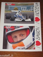 # CARTOLINA I LOVE MIKI BIASION / STEFANO MODENA ANNI '90