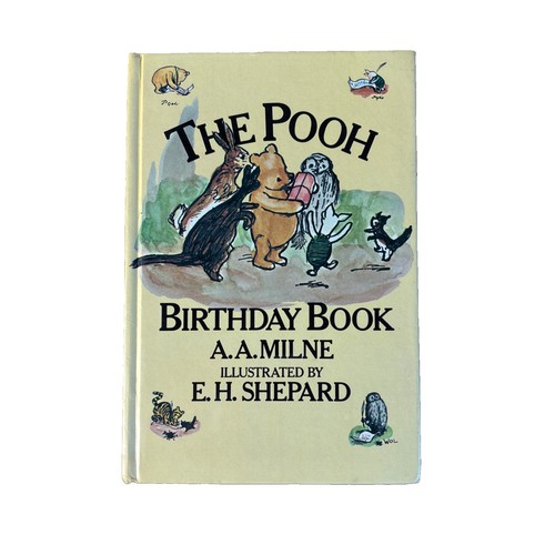 The pooh birthday book - the,