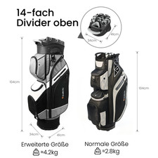 Borsa da golf tantipioggia