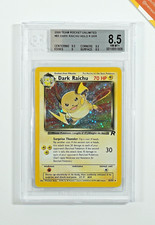Pokemon BGS 8.5 Dark Raichu #083 Holo Team Rocket 2000 English