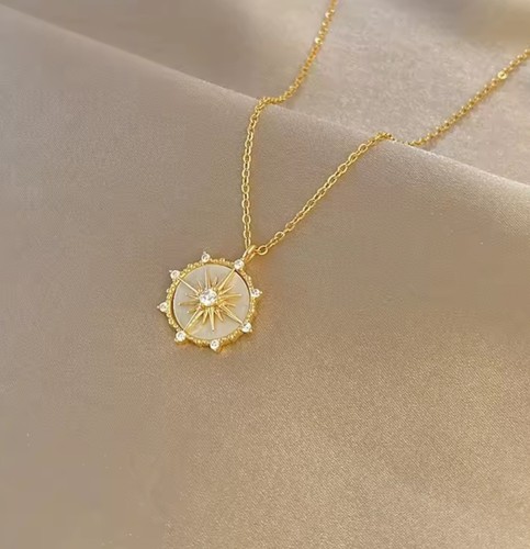 Collana catenina acciaio - catenina,
